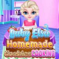 Baby Elsa Homemade Cookies Cooking