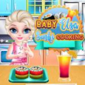 Baby Elsa Sushi Cooking