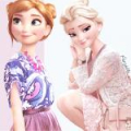 Frozen Elsa Modern Fashion